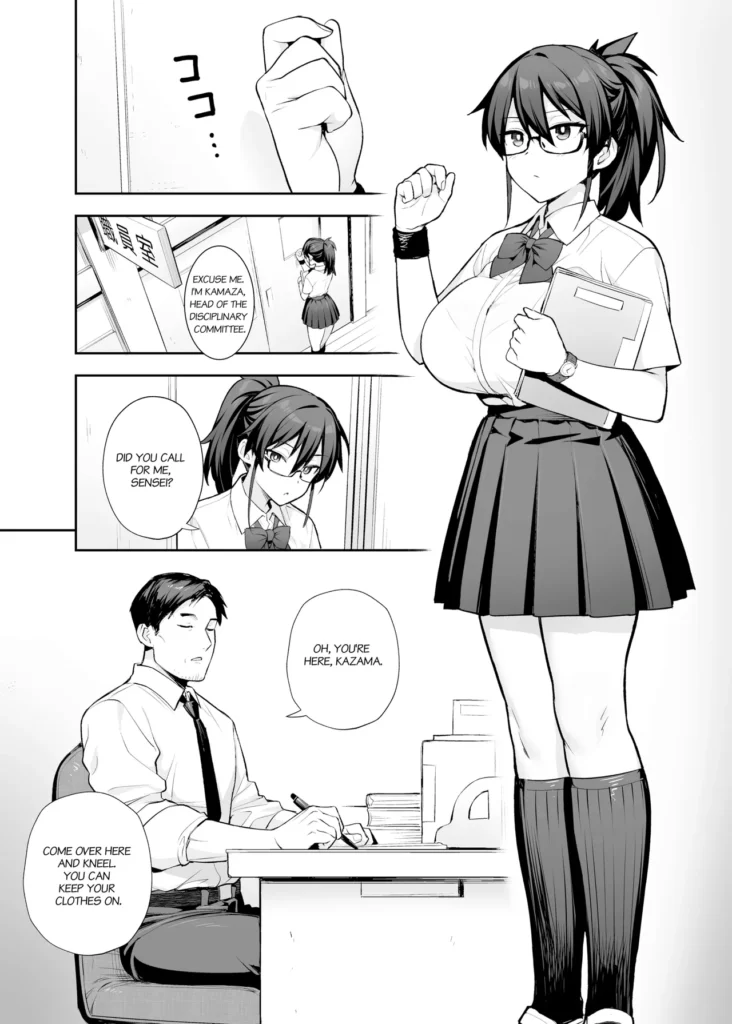 The New President of the Disciplinary Committee's Huge Tits 2 50