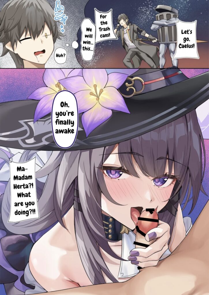 Madam Herta seems to want Caelus’s sperm